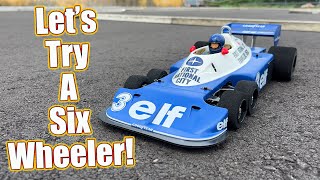 6Wheel F1 RC Car Tamiya Tyrrell P34 Limited Edition  RC Driver [upl. by Backer]