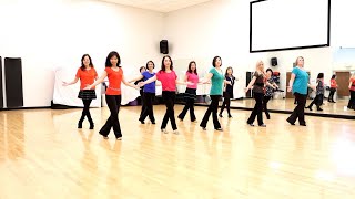 I Showed You The Door  Line Dance Dance amp Teach in English amp 中文 [upl. by Nuaj]