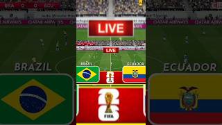 Brazil vs Ecuador FIFA World Cup 2026 [upl. by Anaahs]