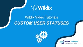 Wildix Collaboration Tutorials  Custom user statuses [upl. by Ahsaz]