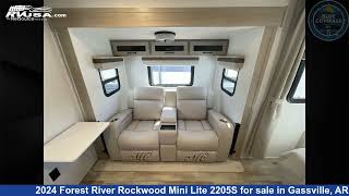 Phenomenal 2024 Forest River Rockwood Mini Lite Travel Trailer RV For Sale in Gassville AR [upl. by Nadia]