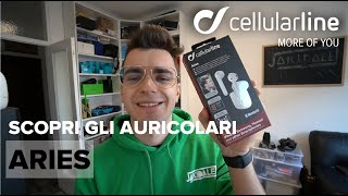 Recensione auricolari wireless Aries by Jakidale  Cellularline MoreOfYou [upl. by Lleuqram]