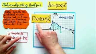 Steckbriefaufgabe Funktionuntersuchung fx2x2ex Teil 5 [upl. by Groh]