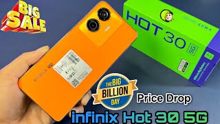 Infinix Hot 30 5G 🔥Unboxing  Flipkart Big billion day Sale  Price Drop  Full Details in hindi [upl. by Waring]