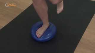 how to use a Therapy in Motion Stability wobble cushion [upl. by Lleryt]