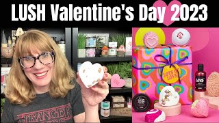 LUSH Valentines Day 2023 Is Online  SHOP WITH ME [upl. by Ayila]