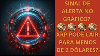 SINAL DE ALERTA NO GRÁFICO  XRP PODE CAIR PARA MENOS DE 2 DÓLARES [upl. by Elleira]