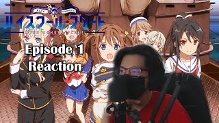 High School Fleet Episode 1 Reaction  Girls und Shiffe [upl. by Shirlene383]