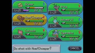 Pokemon Insurgence Gym Leader Orion Deathless Hard Mode [upl. by Olshausen]