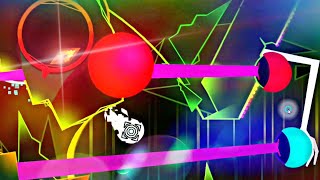 Clown BossFight  quotCraZy IIIquot Extreme Demon WClicks Bright Mode ON  Geometry Dash [upl. by Emor294]