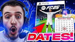 LES DATES QUE TU DOIS SAVOIR pour FC 25  10 Heures EA Play Web App [upl. by Etiuqal]