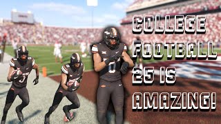 Greatest Football Game Ever Made  EA SPORTS COLLEGE FOOTBALL 25 GAMEPLAY [upl. by Trevorr]