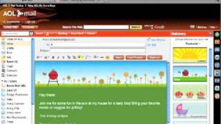 Stationery for AOL Webmail [upl. by Arammat781]