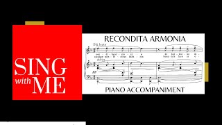 Recondita armonia  Accompaniment  Cavaradossi  Puccini [upl. by Fawcett]