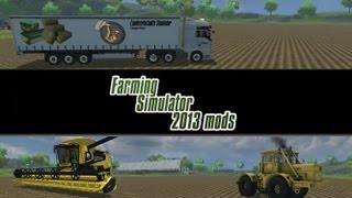 Farming Simulator 2013 Mod Spotlight  S3E27  Tractors Swathers Mower Planter [upl. by Cirek726]