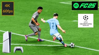 EA FC 25  Manchester City vs Real Madrid  PS5 Gameplay  Champions League 4K 60fps [upl. by Rifkin]