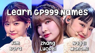 Girls Planet 999  The Fifth Season Team 1 with names [upl. by Krenn]