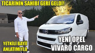 TİCARİNİN SAHİBİ GERİ GELDİ YENİ 2024 OPEL VİVARO CARGO opel vivaro cargo kargo araba [upl. by Dorrej]