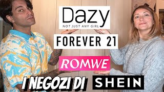 SHEIN ha aperto i NEGOZI Try on haul di LUCA [upl. by Acirederf]