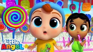 Mix Lollipop Song  Jills Birthday Spa  Little Angel Kids Songs amp Nursery Rhymes [upl. by Retxed]