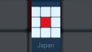 Japan country on cube🇯🇵🇯🇵 shorts shortsfeed [upl. by Orips]