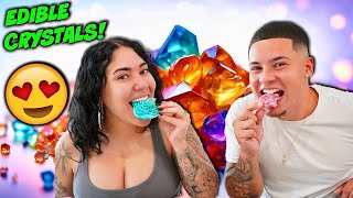 Trying Edible Crystals [upl. by Tedder]