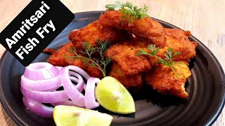 Fish Amritsari  अमृत्सरी फ़िश फ़्राई  Easy Snacks Recipe  Chef Shankar Rasam Recipes [upl. by Iorio]