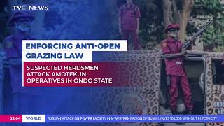 Suspected Herdsmen Attack Amotekun Operatives In Ondo State [upl. by Mlohsihc]