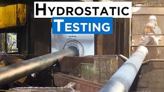 Hydrostatic Test of Ductile Iron Pipe [upl. by Acisey]