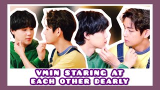 VMIN Staring at Each Other Dearly  BTS Taehyung and Jimin [upl. by Yrrep]