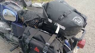 Motorcycle Soft Luggage Shootout Its Kriega vs Tusk vs Rigg vs Moose [upl. by Tillie225]