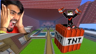 Techno gamerz castle blast with 1 MILLION TNT TechnoGamerzOfficial [upl. by Saibot]