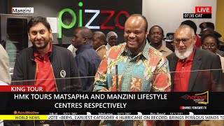 King officially opens Matsapha amp Manzini Lifestyle Center  Tindzaba Bulletin [upl. by Shandee835]