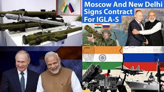 Russia India sign deal on supply production of Igla air defence systems [upl. by Linn]