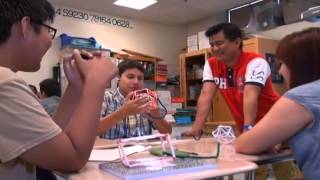 Awardwinning Filipino teacher in NY makes math cool [upl. by Charin32]