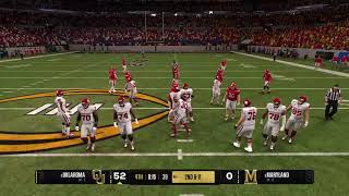 Oklahoma vs Maryland CFP Championship [upl. by Mcclenon]