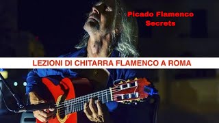 PICADO FLAMENCO SECRETS AND EXERCISES [upl. by Nylesoy229]