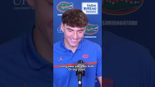 Graham Mertz knows what the people want  Florida Gators Football [upl. by Zelle44]