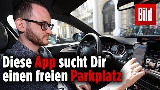 „EasyPark“ Diese App soll die Parkplatzsuche einfacher machen – der Test [upl. by Airbmac]