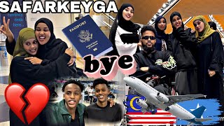 Safarkaygi Ugu Murugada Badnaa Aan Malaysia Kaga Tago Wanii Xiisi Doona Guys ❤️😭✈️ [upl. by Najed359]