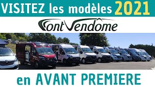 PRÉSENTATION de 9 modèles quot2021quot FONT VENDÔME  Fourgon  Van [upl. by Annovaj]