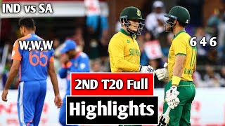 India vs South Africa 2ND T20 Highlights 2024  IND vs SA T20 Highlights [upl. by Darn231]