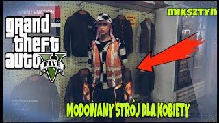 💥MODOWANY STRÓJ SMIECIARZA DLA KOBIETY W GTA ONLINE💥 PS4XOPC [upl. by Tsuda463]