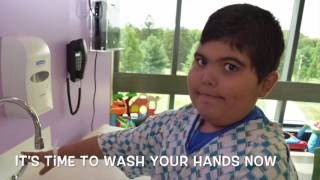 Nemours Child Life Hand Washing Video [upl. by Atisor]