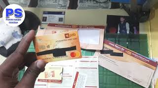 PNB New ATM Card Unboxing 2023 International ATM card  Itne Din Mein Mil Gaya debit card [upl. by Notsreik]