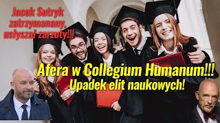 Afera w Collegium Humanum Upadek elit naukowych [upl. by Chu]