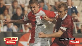 Sparta Praha  Slavia Praha 00  Gambrinus liga 200304  Celý Zápas  3082003 [upl. by Ardith]