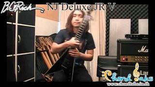 Review BC Rich NJ Deluxe JR V by wwwchordtabsinth [upl. by Poppy]