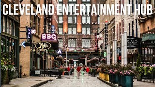 Exploring East 4th Street Cleveland Ohios Entertainment Hub [upl. by Annunciata]