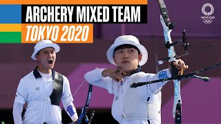 🏹 Archery Mixed Team Gold Medal  Tokyo Replays [upl. by Allana]